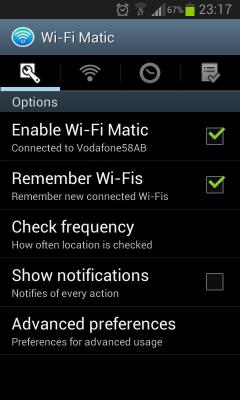 Wi-Fi Matic - Auto WiFi On Off