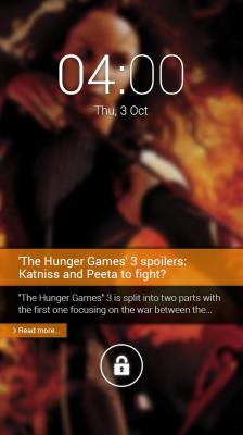 Homebase Lock Screen