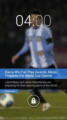 Homebase Lock Screen