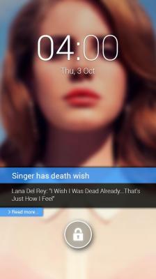 Homebase Lock Screen