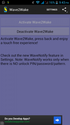Wave2wake