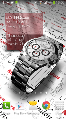 Watches. True Weather 3D