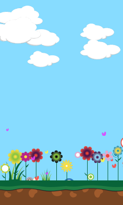 Twisted Flowers Live Wallpaper