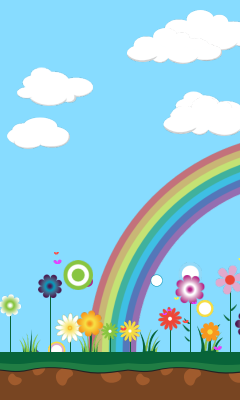 Twisted Flowers Live Wallpaper