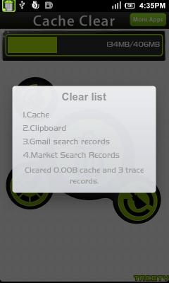 Очистка кэш / Cache Clear
