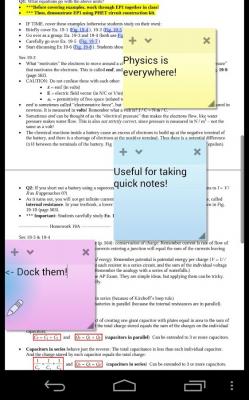 Floating Stickies
