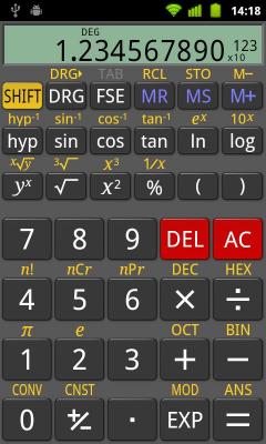 Научный калькулятор / RealCalc Scientific Calculator