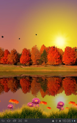 Autumn Lake Live Wallpaper