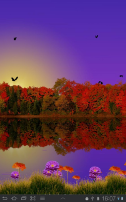 Autumn Lake Live Wallpaper