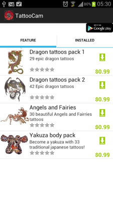 TattooCam: Virtual Tattoo