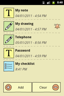 QuickNote блокноте заметки