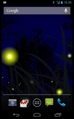 Fireflies Live Wallpaper