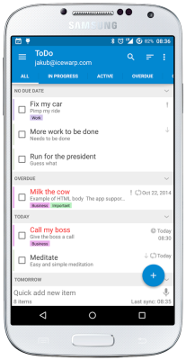 Tasks &amp- Notes for MS Exchange