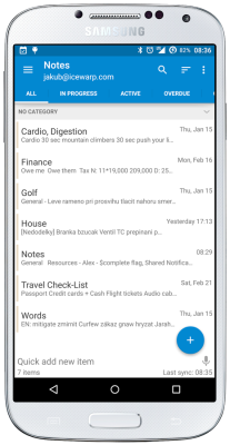 Tasks &amp- Notes for MS Exchange