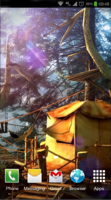 Tree Village 3D Free lwp