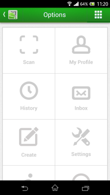 QR Droid Code Scanner