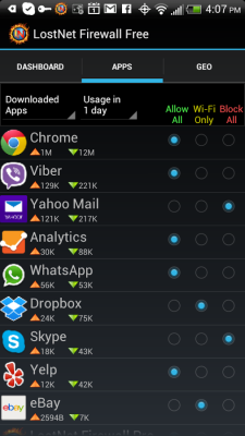 LostNet NoRoot Firewall