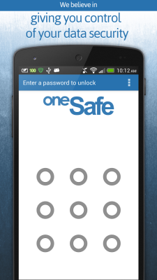 oneSafe | password manager