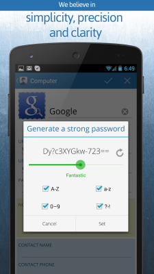 oneSafe | password manager