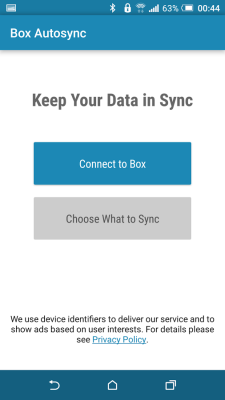 Autosync Box Cloud Storage