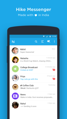 hike messenger