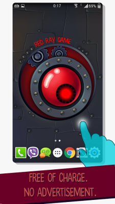 Red Ray Live Wallpaper