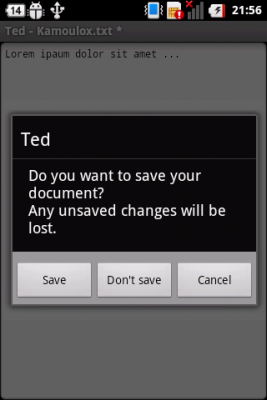 Ted (Text Editor)