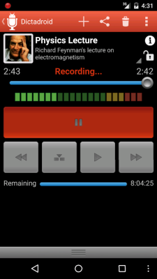 Dictadroid Voice Recorder