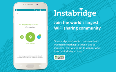 Instabridge Бесплатный Wi-Fi