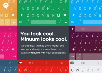 Minuum Keyboard + Smart Emoji