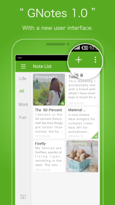 GNotes - Note everything