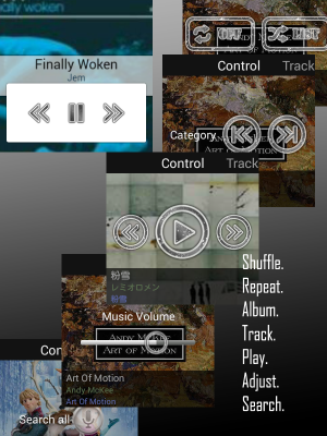 Poweramp Remote 4 Android Wear