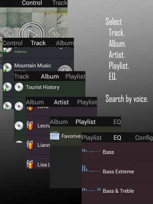 Poweramp Remote 4 Android Wear