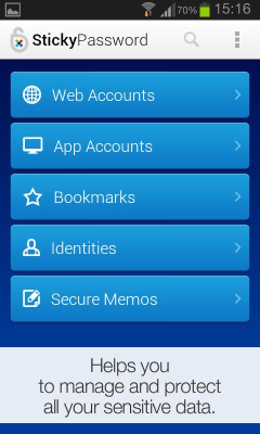 Sticky Password Manager &amp- Safe