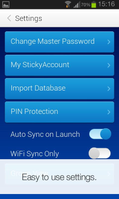 Sticky Password Manager &amp- Safe