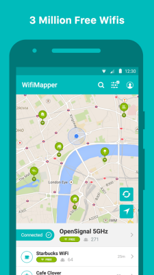 WifiMapper - Free Wifi Map