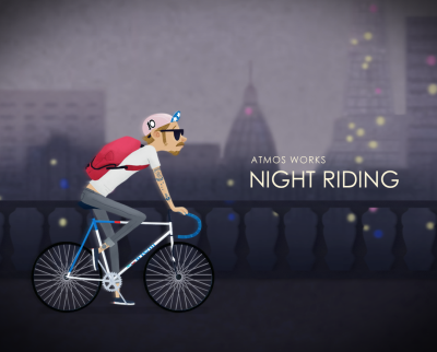 Night Riding watchface by Atmo