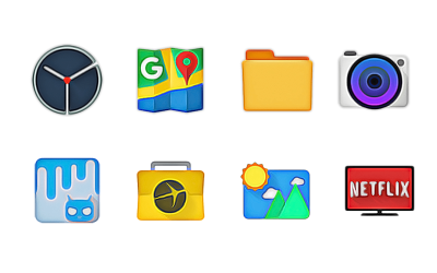 WaterColors - Icon Pack