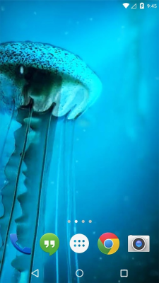 Ночной свет Jelly Fish 3D LWP