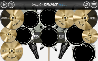 Simple Drums Deluxe - барабаны