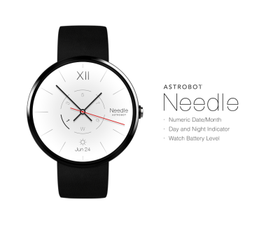 Needle watchface by Astrobot