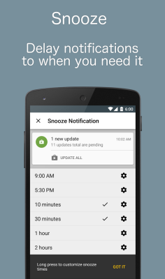 Notif Log notification history