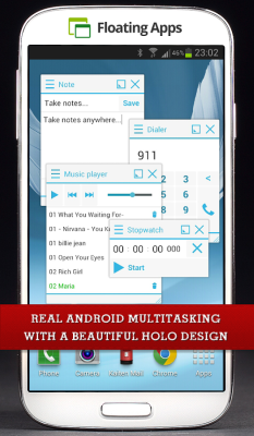 Floating Apps (multitasking)