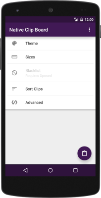 Native Clipboard Manager