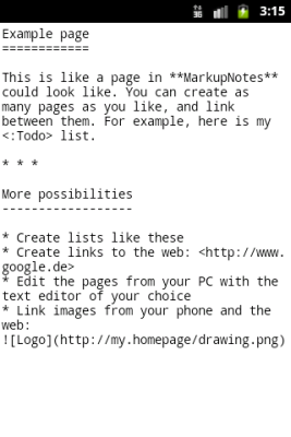 MarkupNotes