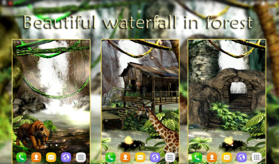 Waterfall 3D Live Wallpaper