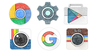 Sketchy - Icon Pack