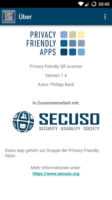Privacy Friendly QR Scanner