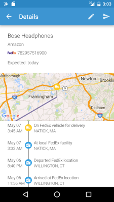 ParcelTrack - Package Tracker