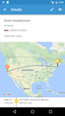 ParcelTrack - Package Tracker